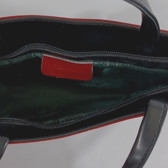 Daniella Moda Vera Pelle Purse Clutch Bay in Good Pre Owned Condition See Pics - Picture 10 of 10